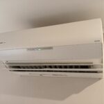 北本市｜完全分解エアコンクリーニング｜パナソニック製お掃除機能付き（２０１８年製）